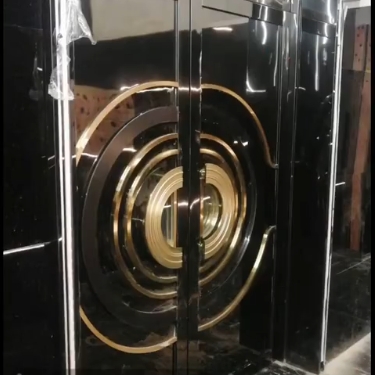 山東鴻樂門業KTV隔音、防火、包廂門視頻9